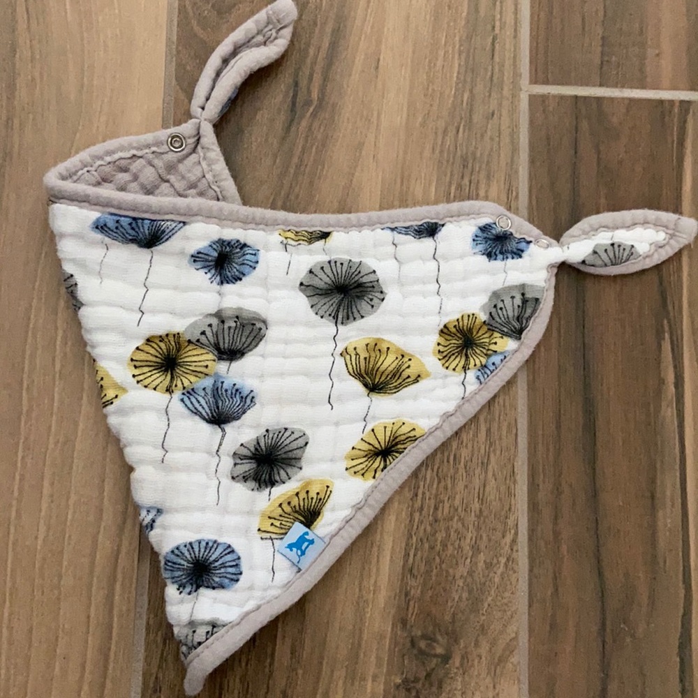 COPY - Little unicorn boss baby collection bandana bib